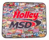 Holley Sticker Bomb Tire Shades 36-446 Shade-44" x 35", suction cup mounting, •Helps maintain even tire pressure at the track by shading the tire from direct sunligh thumbnail 4