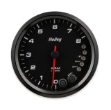 Holley Analog Standalone Tachometers 26-616 Gauge, Tachometer, Style, Analog, 0-8,000 RPM, 4 1/2 in., Black Face, Electrical, Each thumbnail 7