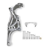 Holley LS Engine Accessory Drive Kits 20-155P Brackets, Engine, Cast Aluminum, Polished Finish, Alternator, Power Steering, Chevy, LS, 4.8-7.0L, Kit thumbnail 1