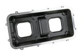 Holley LT Modular Hi-Ram Intake Manifold Tops 300-207BK Manifolds, Modular, Hi-Ram, Top Section Only, Standard Deck, Dual Carburetor, Tunnel Ram, Aluminum, Black Finish, Chevy, 6.2L, Each thumbnail 3