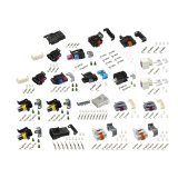 Holley EFI ECU Connector Kits 570-103 Weatherproof Connectors, EFI, GM LSx Engine, Main Harness Connectors, J1A/J1B Connectors, Pins, Seals, Cavity Plugs included, Kit thumbnail 2