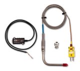 Holley EFI Single-Channel EGT Kits 554-184A Data Acquisition, EFI, Single-channel, CAN EGT, 1/4 in. Stainless Bung, 1/4 in. Probe, Unterminated Output, Non-Holley Installations, Kit thumbnail 1