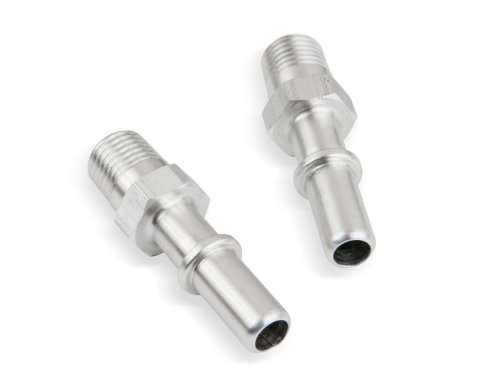 Holley LT4 Accessory Drive Oil Separator Tanks 97-206 Catch Cans, Holley, Tank, Aluminum, Black Finish, 1/4 in.-NPT, Male Thread, Quick Connect, GM, 6.2L, with Driive, Each thumbnail 1