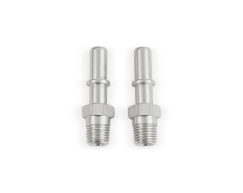 Holley LT4 Accessory Drive Oil Separator Tanks 97-206 Catch Cans, Holley, Tank, Aluminum, Black Finish, 1/4 in.-NPT, Male Thread, Quick Connect, GM, 6.2L, with Driive, Each thumbnail 2