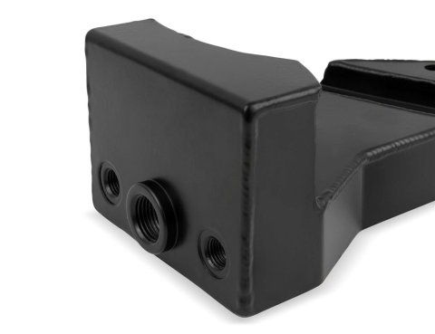 Holley LT4 Accessory Drive Oil Separator Tanks 97-206 Catch Cans, Holley, Tank, Aluminum, Black Finish, 1/4 in.-NPT, Male Thread, Quick Connect, GM, 6.2L, with Driive, Each thumbnail 3