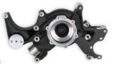 Holley Water Pumps, Mechanical 97-311 Pump Housings, Replacement, Cooling Manifold, Cast Aluminum, Black Finish, for Mid-Mount Accessory System, Chevy, 5.7-7.4L, Each thumbnail 2