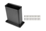 Holley LS Ultra Lo-Ram Billet Burst Panel Ducts 300-608BK Replacement Components, Duct, Fits "Large" Panels, SFI Approved, Includes Fasteners, Aluminum, Black Anodized, Each thumbnail 5
