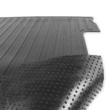 Holley Classic Trucks Heavy-Duty Bed Mats 06-8898BM Mats, Trucks, Heavy-Duty, Cord Enhanced Rubber, Black, Logo, Short Bed, 78.00 in. Long, Chevy, GMC, Truck, Each thumbnail 2