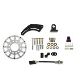 Holley EFI Crank Trigger Kits 556-176 Triggers, EFI, 12-1X LS, Hall Effect, 6.56 in. Diameter, Aluminum, Silver, Adjustable Bracket, 3-wire Pickup, Gen III, IV, SBC, Kit thumbnail 4