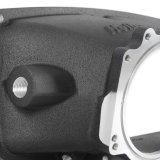 Holley EFI Coyote Throttle Body Adapters 300-925BK Adapter, 93mm, Aluminum, Black, For Ultra Lo-Ram Front Feed Manifold, Ford, Coyote, Each thumbnail 1