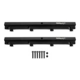 Holley EFI Coyote Fuel Rail Kits 534-320 Rails, EFI, Aluminum, Black Anodized, -8 AN Inlet, Hardware Included, for Hi-Ram, Ultra Lo-Ram, Manifold Base, Ford, 5.0L, Coyote, Kit thumbnail 3