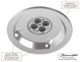 Holley Air Cleaner Assemblies 120-530 Assembly, Sniper, 14 in. Diameter, Round, Dropped, Steel, Chrome Finish, Embossed Logo, 3 in. Filter, Paper Element, Each thumbnail 1