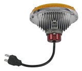 Holley RetroBright LED Headlights LFRB106 Headlight Conversion, RetroBright, Style, Sealed Beam, 5.75 in. Round Housing, Yellow, High Beam Only, Upgraded H4 Plug, with PAR 46 Bulb, Each thumbnail 1