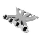 Holley Single Plane Carbureted Intake Manifolds 300-940 Manifolds, Carbureted, Plane, Stock Configuration Cylinder Head, Standard Deck, Aluminum, Natural, Chevy, LT, Each thumbnail 7