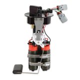 Holley 340 LPH Fuel Pump Modules 12-364 Pumps, Electric, In-Tank, Twin Pump, lph, Billet Aluminum, Gas, E85 Compatible, Chevy, Pontiac, Each thumbnail 2