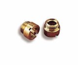 Holley Alcohol Jets 122-196 Carburetor Jets, Standard Main, Alcohol, Number 196, Jet Size 0.1960 in., Brass, 5/16 in.-32 Thread, Pair thumbnail 2