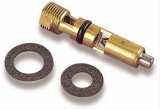 Holley Needle and Seat Assemblies 6-521 Carburetor Seats, Holley, Inlet Needle, Titanium, Adjustable, 0.150 in. Seat, Center Hung Float, Gaskets, for 750 cfm or Larger Carb, Each thumbnail 1
