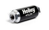 Holley Dominator Billet 10 Microns Fuel Filter with -12 AN Inlet Size 162-570 Filters, Dominator, Filter, Inline, Inlet/Outlet, Female Straight, Paper Element, microns, 260 gph, Black Finish, Gas/E85, Each thumbnail 3