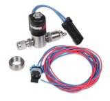 Holley EFI Water and Methanol Injection Solenoids 557-106 Solenoids, EFI, Water/Methanol, Solenoid/Nozzle, 1,000 cc/min, Aluminum, Black Solenoid Cover, with Fittings, Wire Harness, Each thumbnail 1