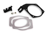 Holley Throttle Cable Brackets 20-148 Brackets, Body Mounting Style, Aluminum, Black Anodized, Chevy, Kit thumbnail 3
