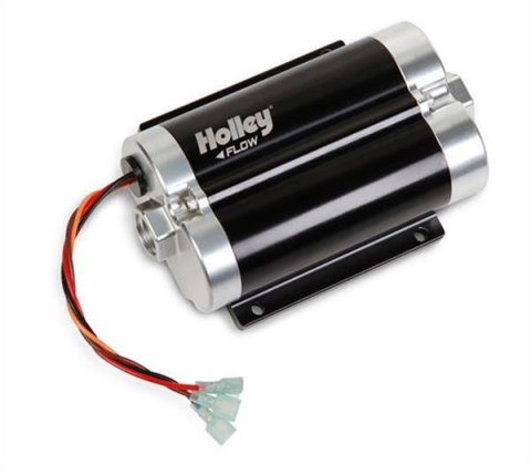 Holley Dominator Billet Fuel Pumps 12-1800-2 Pumps, Dominator, Billet, Electric, External, Dual Inlet, 200 gph, 80 psi, 12V, -10 AN Female O-ring, Inlet and Outlet, Gas, Diesel, E85, Each