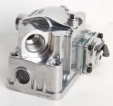 Holley Aluminum Ultra XP Carburetors 0-80802HBX Carburetors, XP, 650 cfm, 4-barrel, Square Bore and Dominator Mounting, Mechanical Secondaries, Dual Inlet, Grey and Black Finish, Each thumbnail 2