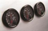 Holley EFI Analog Display Gauges 553-127 Gauges, EFI, Oil Pressure, 0-100 psi, Analog, Electric Sending Unit, 2 1/16 in. Diameter, Full Sweep, Lighted, Black Face, Red Needle, Each thumbnail 3