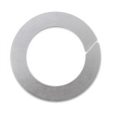 Holley Fuel Pump Module Mounting Shims 12-877 Components, Flange Shim, Stainless Steel, 4.80 in. Diameter, for Poly Tanks, Each thumbnail 1