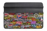 Holley Sticker Bomb Fender Covers 36-445 Covers, Holley/MSD Logo, 34 in. Length x 26 in. Width, Black Vinyl/Foam, Each thumbnail 2