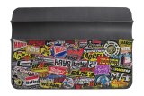 Holley Sticker Bomb Fender Covers 36-445 Covers, Holley/MSD Logo, 34 in. Length x 26 in. Width, Black Vinyl/Foam, Each thumbnail 3