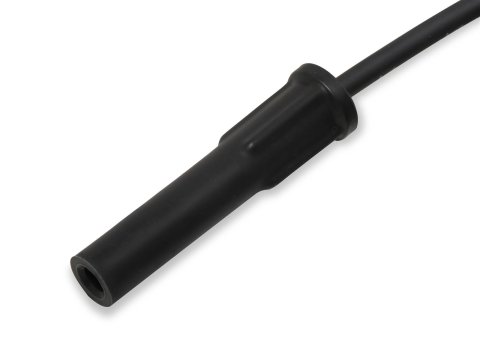 Holley Spark Plug Wires 561-110 Wire Sets, EFI, Cut-to-Fit, OE Coil Packs, Black Wire, 8.00mm Core, Black Silicone, Boot, Straight, Chevy, LS Engine, Set