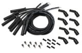 Holley Spark Plug Wires 561-110 Wire Sets, EFI, Cut-to-Fit, OE Coil Packs, Black Wire, 8.00mm Core, Black Silicone, Boot, Straight, Chevy, LS Engine, Set thumbnail 6