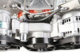 Holley Mid-Mount Complete Accessory Systems 20-185 Drive Systems, LS Mid-mount, Serpentine, Alternator, Water Pump, Clockwise, Power Steering, AC, SD-7, Natural Finish, Chevy, 4.8-7.0L, Kit thumbnail 4
