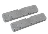 Holley LS Valve Cover Adapter Plates 241-298 Spacer and Adapters, Cover, Adapter, Perimeter Bolt, Cast Aluminum, 1.385 in. Thick, Natural, Chevy, LS, 4.8-7.0L, Kit thumbnail 6