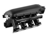 Holley EFI LS Hi-Ram Intake Manifolds 300-124BK Manifolds, EFI, Hi-Ram, Raised Rectangular Port Head, Multi-port, 92mm Bore, Standard Deck, Aluminum, Black Finish, Chevy, 7.0L, Each thumbnail 7