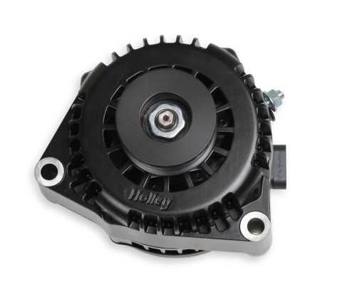 Holley LS Engine Swap Accessory Drive Systems 20-136BK Pulley Kits, Swap, Serpentine, Alternator, Power Steering, A/C, GM Type 2, 130 Amp Alternator, Black, Kit