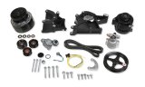 Holley LS Engine Swap Accessory Drive Systems 20-136BK Pulley Kits, Swap, Serpentine, Alternator, Power Steering, A/C, GM Type 2, 130 Amp Alternator, Black, Kit thumbnail 3