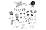 Holley Mid-Mount Complete Accessory Systems 20-220 Drive Systems, LT Mid-Mount, Wet Sump, Serpentine, Alternator, Water Pump, Power Steering, A/C, Natural Finish, Chevy, Gen V, 6.2L, Kit thumbnail 8