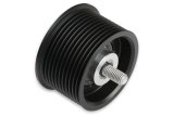 Holley Accessory Belt Tensioners 97-265 Tensioners, Replacement, Tensioner Assembly, Cast Aluminum, Natural Finish, 11-Groove Pulley, 69mm Diameter, GM LT5 Engines, Each thumbnail 1