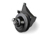 Holley Short Spacer Power Steering Brackets 97-253BK Bracket, Replacement, GM, Gen V, LT4, Dry-Sump Only, and Accessory Bracket, Spacer, Cast Aluminum, Black Finish, Each thumbnail 1
