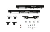Holley EFI Hi-Flow Billet Fuel Rails 534-284 Rails, Rails, Aluminum, Black Anodized, -8 AN O-ring Inlet Size, Hi-Flow, Chrysler, Dodge, Jeep, Ram, Kit thumbnail 1