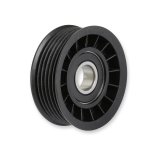 Holley Idler Pulleys 97-344 Pulleys, Replacement, Pulley, 6-Groove, Serpentine, Plastic, Black, 68.75mm OD, 25mm Thick, for Relocation Kit, 97-347, 97-368, 97-369, Each thumbnail 1