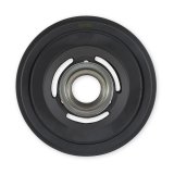 Holley Harmonic Balancers 97-363 Balancers, Replacement, OE Style Damper, Iron, Black, 4.76 in. Height, for Mid-Mount Accessory Drive, Gen III, Hemi, VVT Engine, Each thumbnail 1