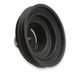 Holley Harmonic Balancers 97-363 Balancers, Replacement, OE Style Damper, Iron, Black, 4.76 in. Height, for Mid-Mount Accessory Drive, Gen III, Hemi, VVT Engine, Each thumbnail 4
