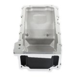 Holley Retrofit Engine Oil Pans for GM LS Engines 302-3BK Pans, Retrofit, Swap, Rear Sump, Wet Style, 5.9 Quarts, Aluminum, Black, Buick, Chevy, Ford, GMC, Mercury, Oldsmobile,Pontiac, Each thumbnail 5