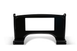 Holley Dash Panels 553-430 Panels, EFI, 6.86 in. Pro Bezel, 5/32 in. Thick, ABS Material, Black Matte Finish, Chevy, S10, Blazer, GMC, S15, Jimmy, Sonoma, Each thumbnail 3