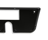 Holley EFI 6.86 in. Dash Bezels 553-419 Panels, EFI, Pro Bezel, 5/32 Thick, ABS Material, Black Matte Finish, Chevy, GMC, Trucks, Each thumbnail 2