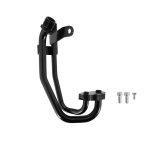 Holley Air Conditioning Line Kits 97-443 Hoses and Lines, A/C Line, Aluminum, Black, Driver Side, Ford, Small Block, Kit thumbnail 1