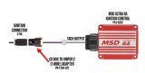 Holley EFI Tach Input Ignition Adapters 558-329 Wire Harnesses, Sniper 2 EFI, Tachometer, Ignition, Adapter Harness, for CD Boxes, Each thumbnail 3