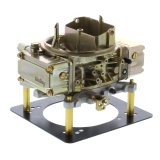 Holley 4160 Carburetors 0-9776 Carburetors, Model 4160, 450 cfm, 4-barrel, Square Bore, No Choke, Mechanical Secondaries, Single Inlet, Gold Dichromate, Straight-leg Booster, Each thumbnail 2